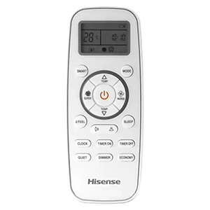 کنترل از راه دور کولر گازی 30000 هایسنس مدل AS-30HR4SBBTV00